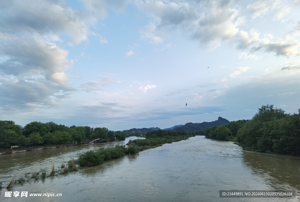 武夷山崇阳溪风景