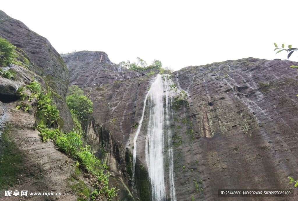 武夷山景区天游峰瀑布
