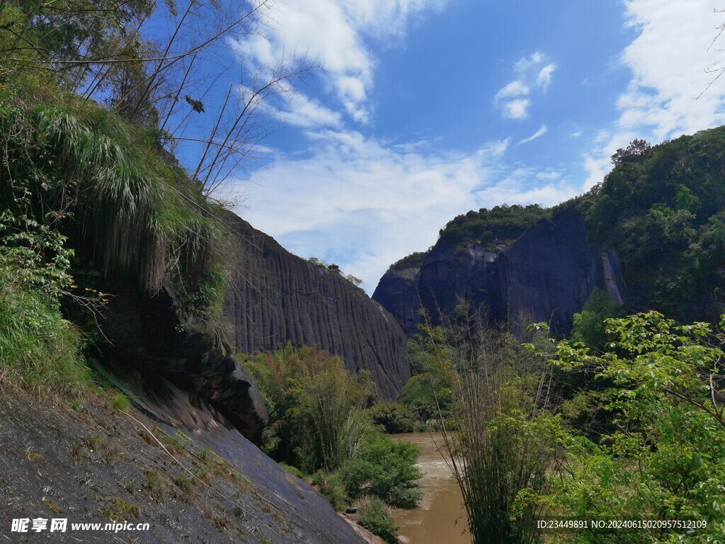 武夷山景区天游峰景点