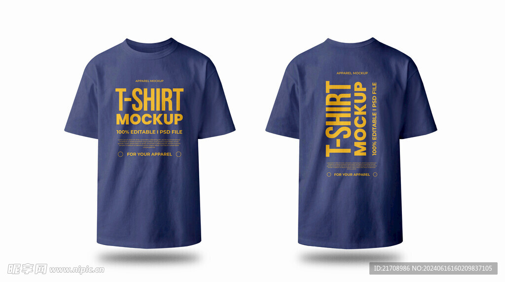 T恤样机