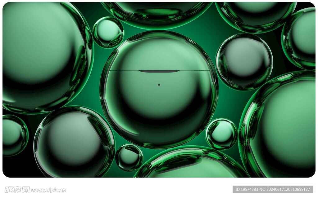 C4D模型 蓝牙耳机
