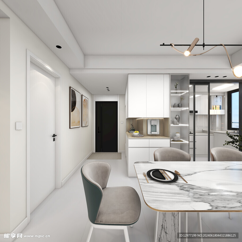 现代风简约餐厅