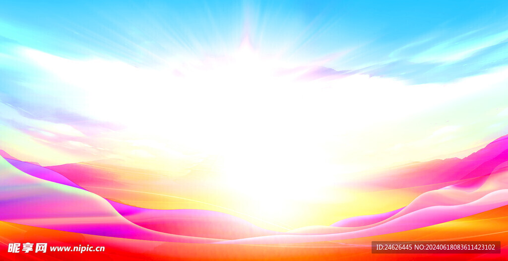 简约大气云层背景图片