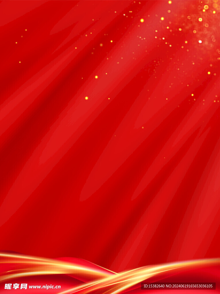 红色背景