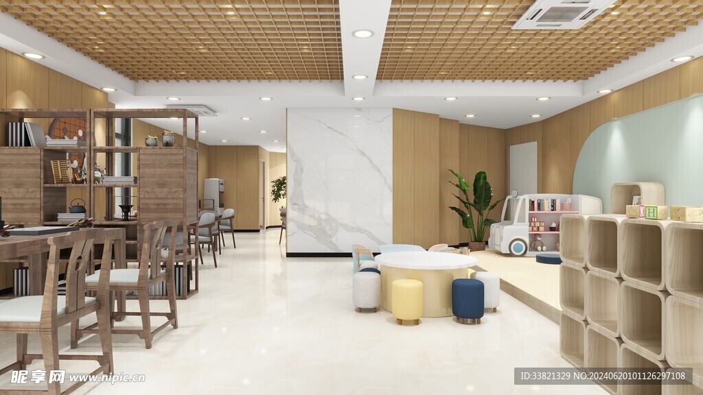 社区养老院效果图
