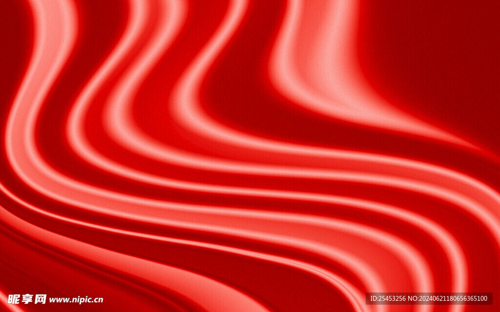 红色丝绸背景