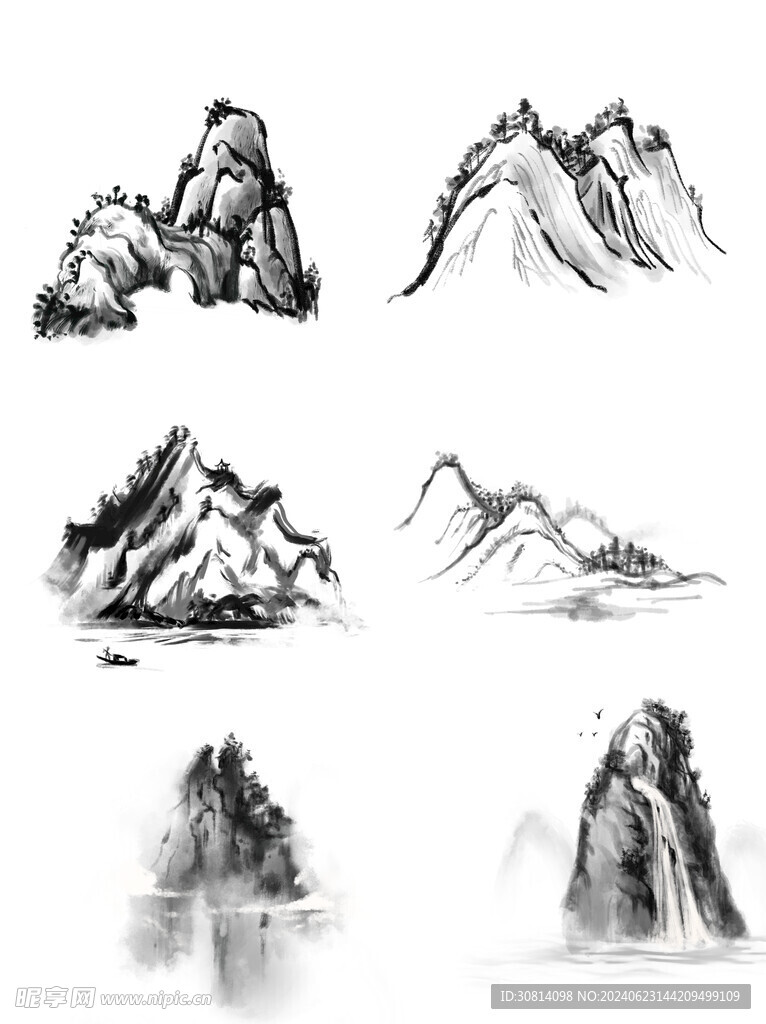 山水画 