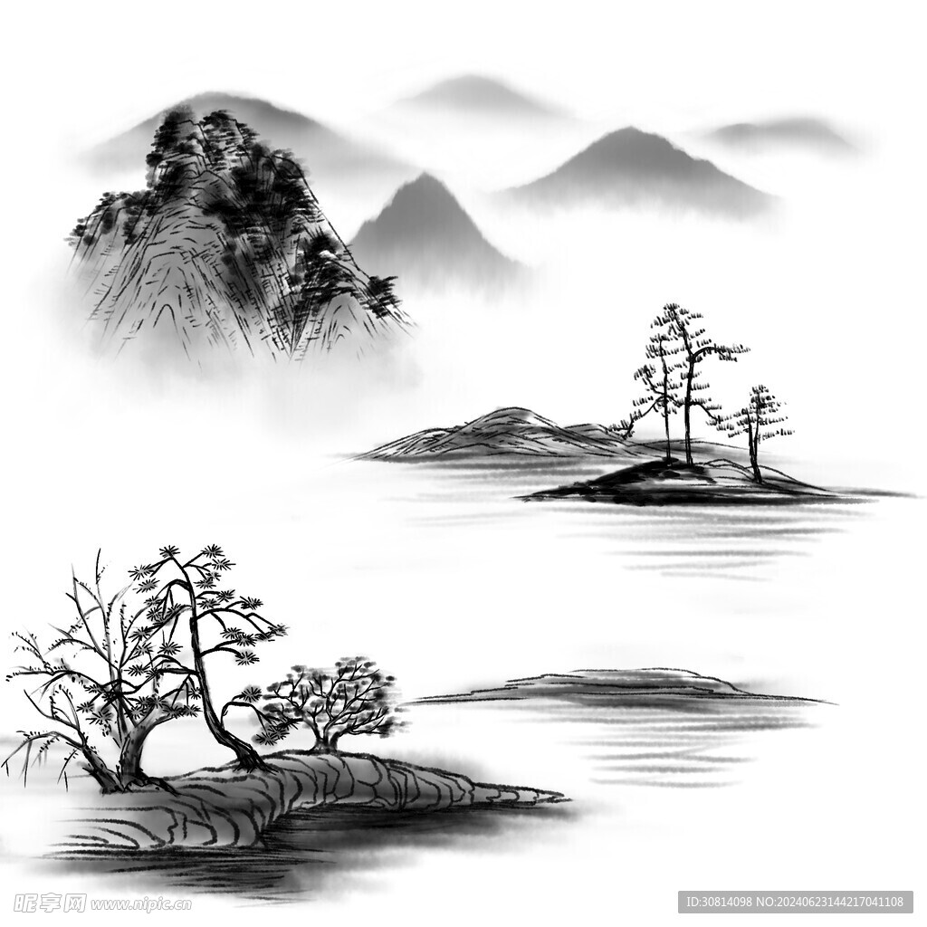 山水画