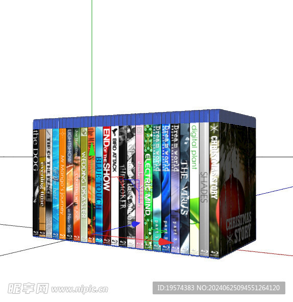 C4D模型 碟片
