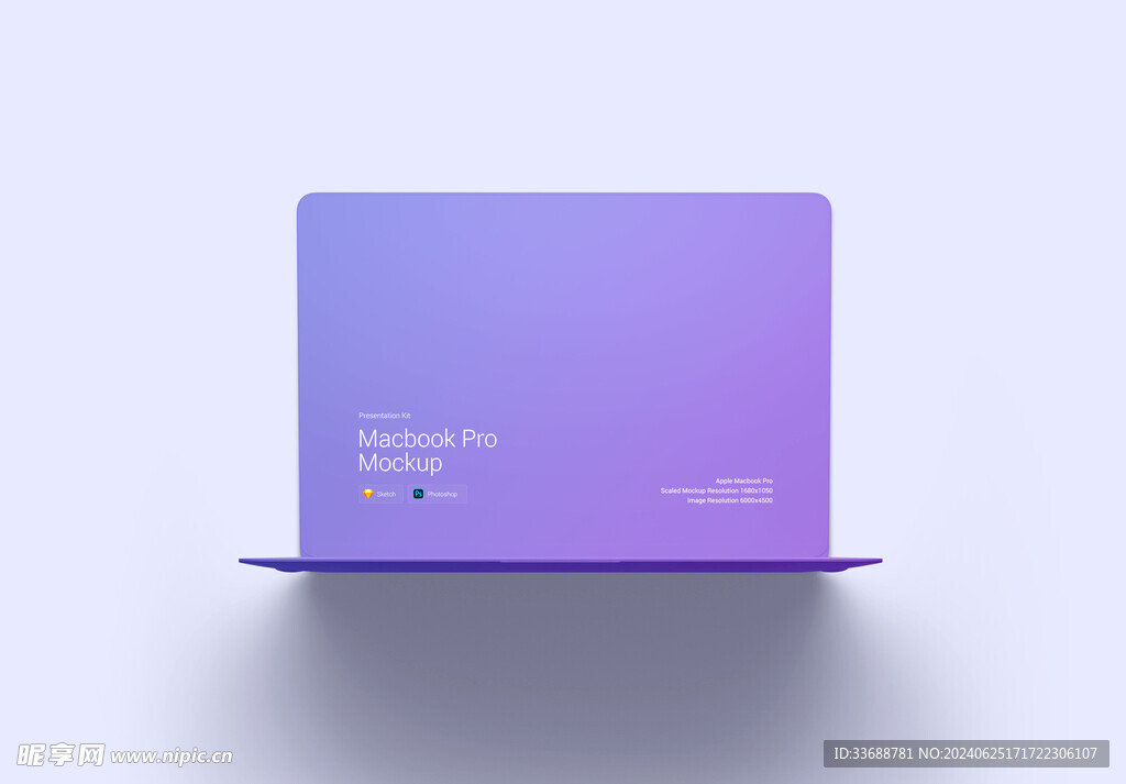 MacBook笔记本电脑样机