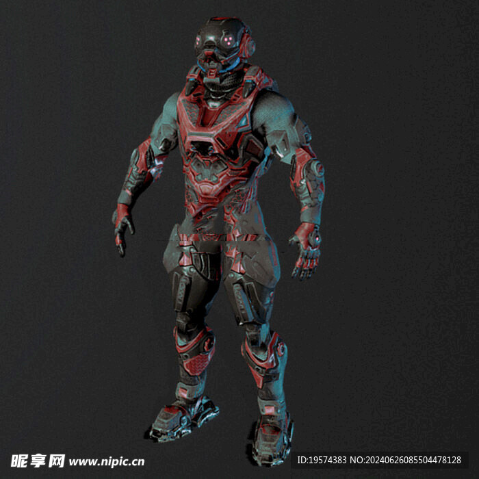 C4D模型 机器人