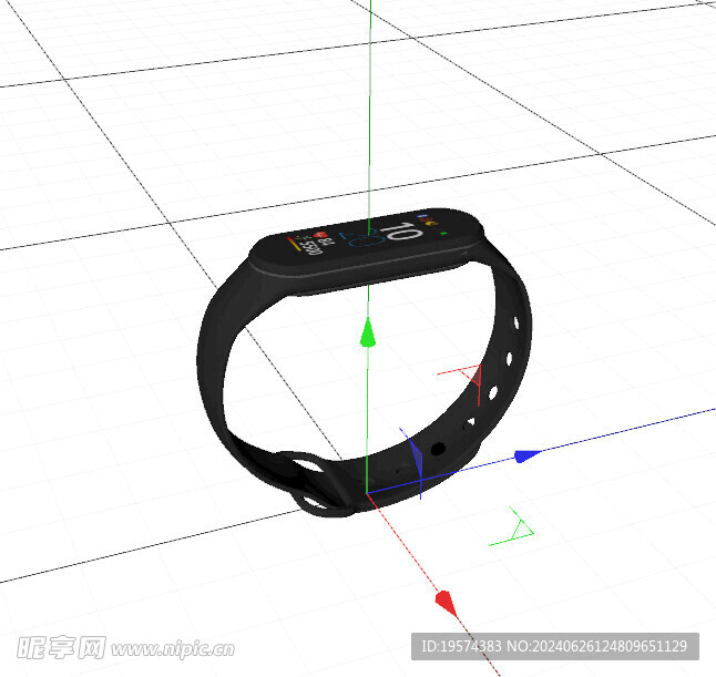 C4D模型 智能手表