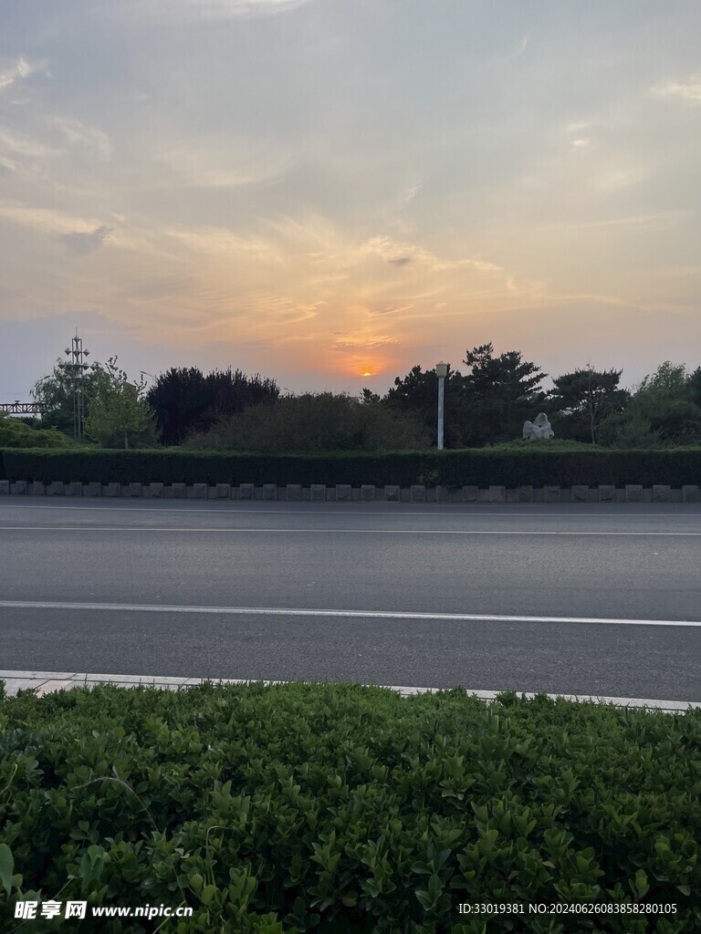夕阳西下