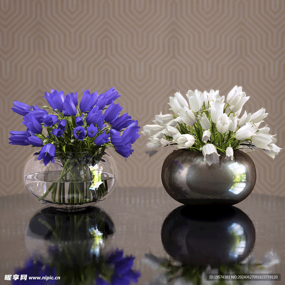 C4D模型 花盆