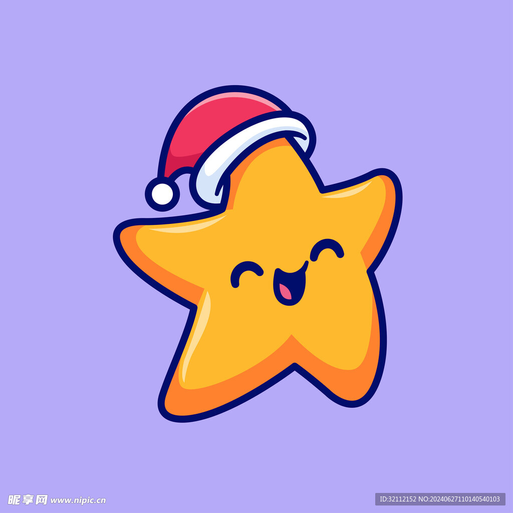 矢量卡通星星