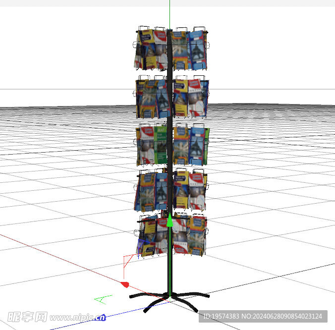 C4D模型 架子