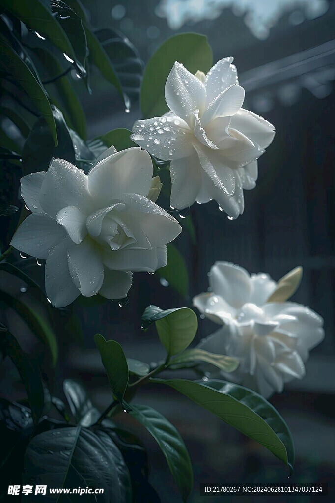 栀子花