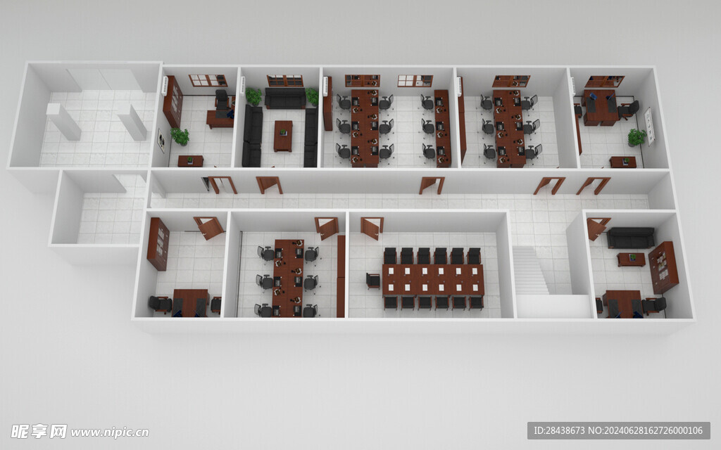 办公室装修平面图