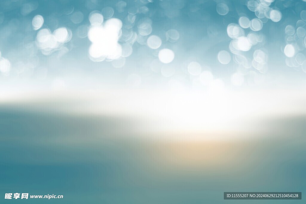 多彩光韵光斑夜空背景