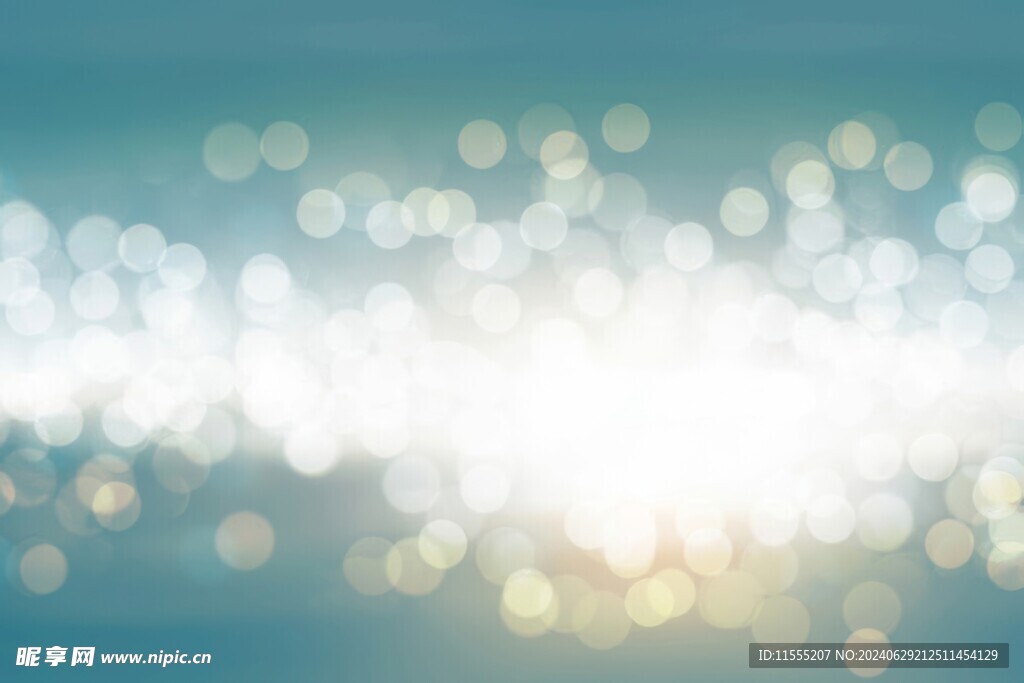 多彩光韵光斑夜空背景