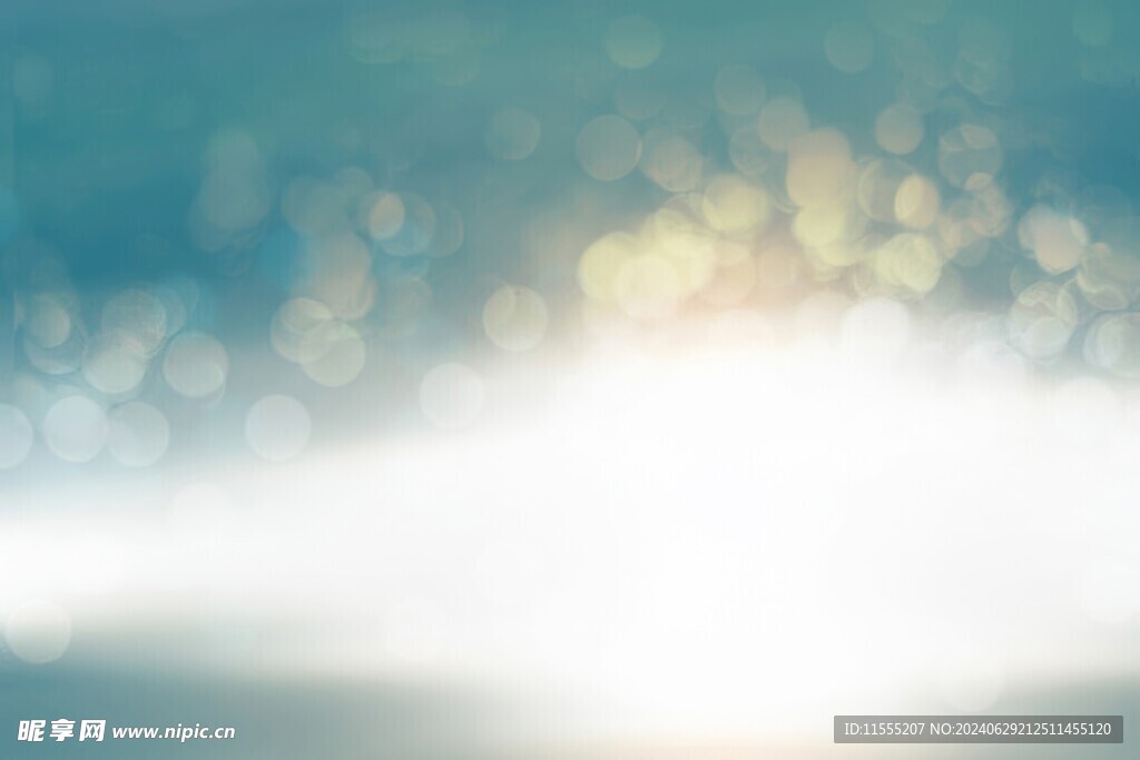 多彩光韵光斑夜空背景