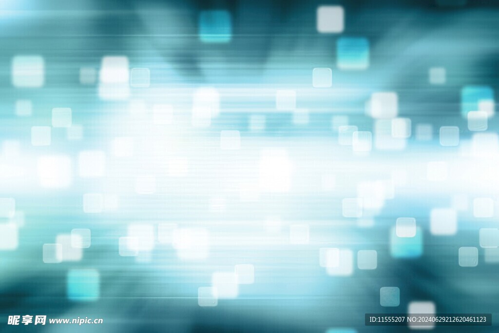 多彩光韵光斑夜空背景