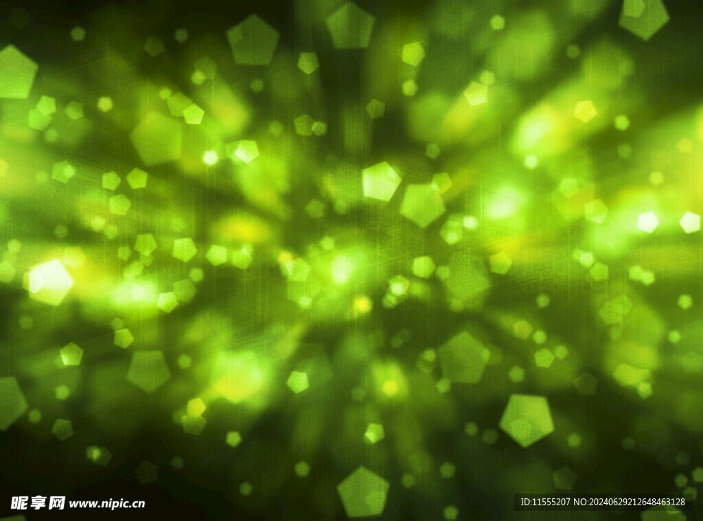 多彩光韵光斑夜空背景