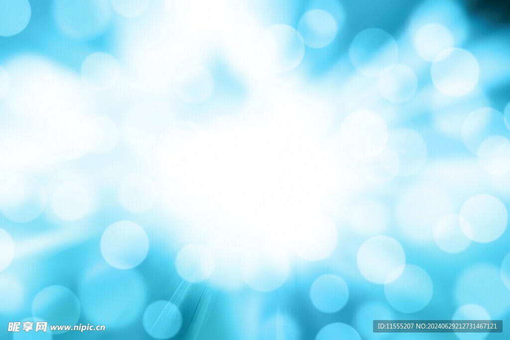 多彩光韵光斑夜空背景