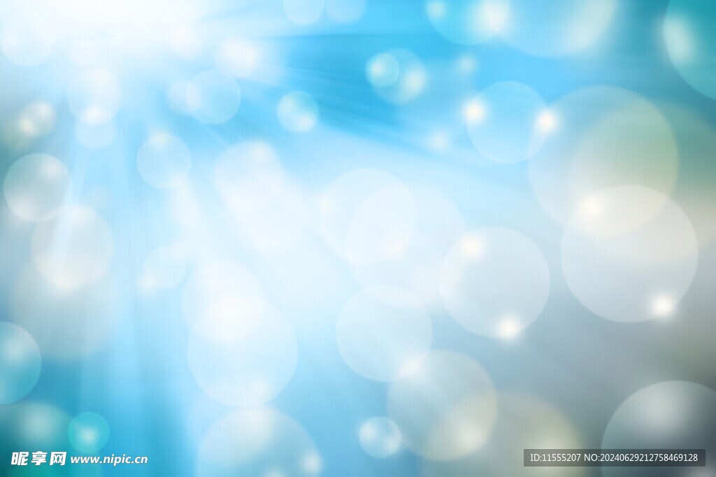 多彩光韵光斑夜空背景