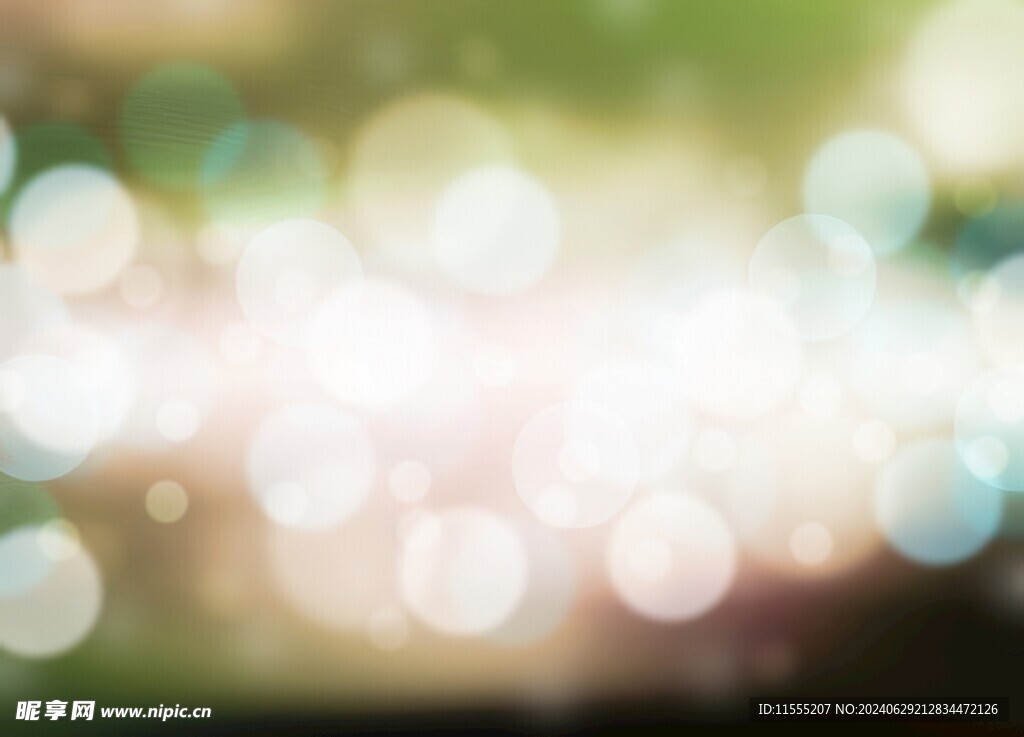 多彩光韵光斑夜空背景