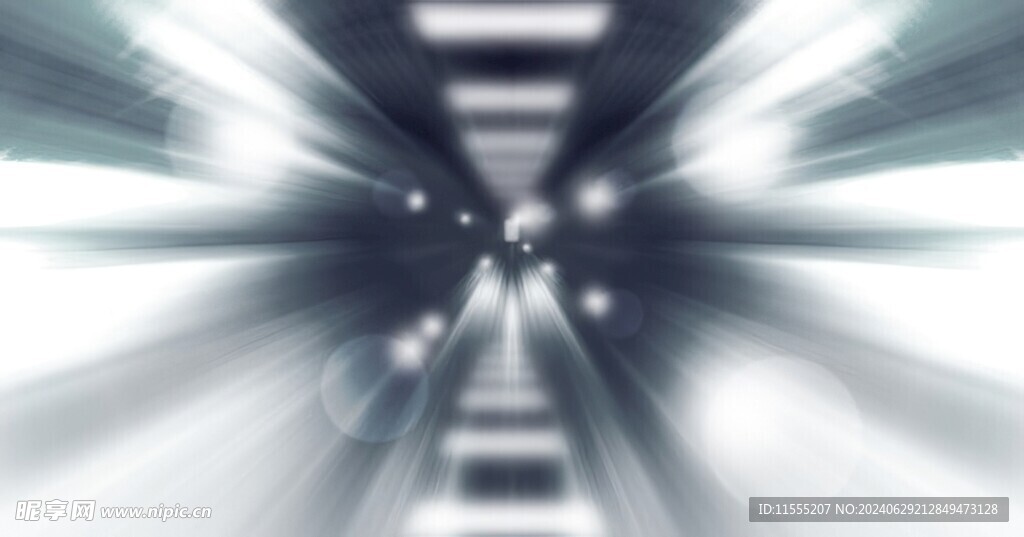 多彩光韵光斑夜空背景