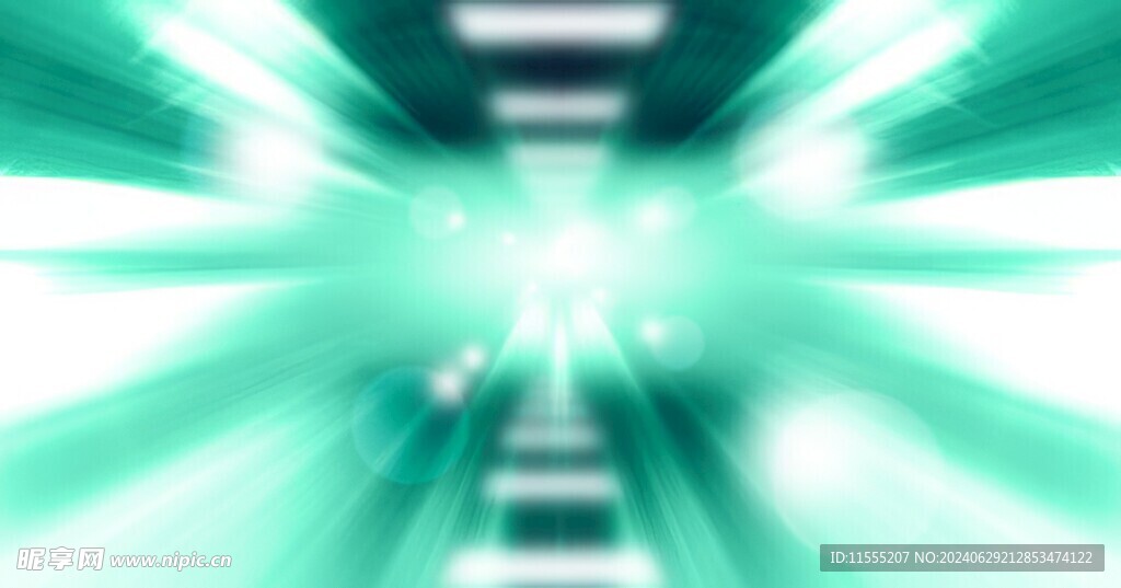 多彩光韵光斑夜空背景