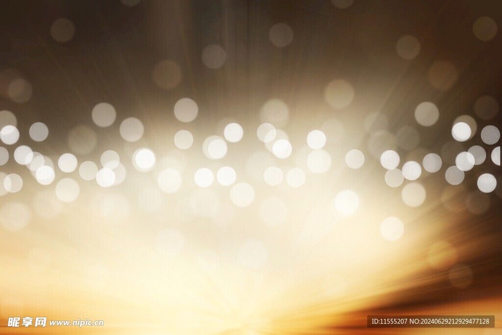 多彩光韵光斑夜空背景