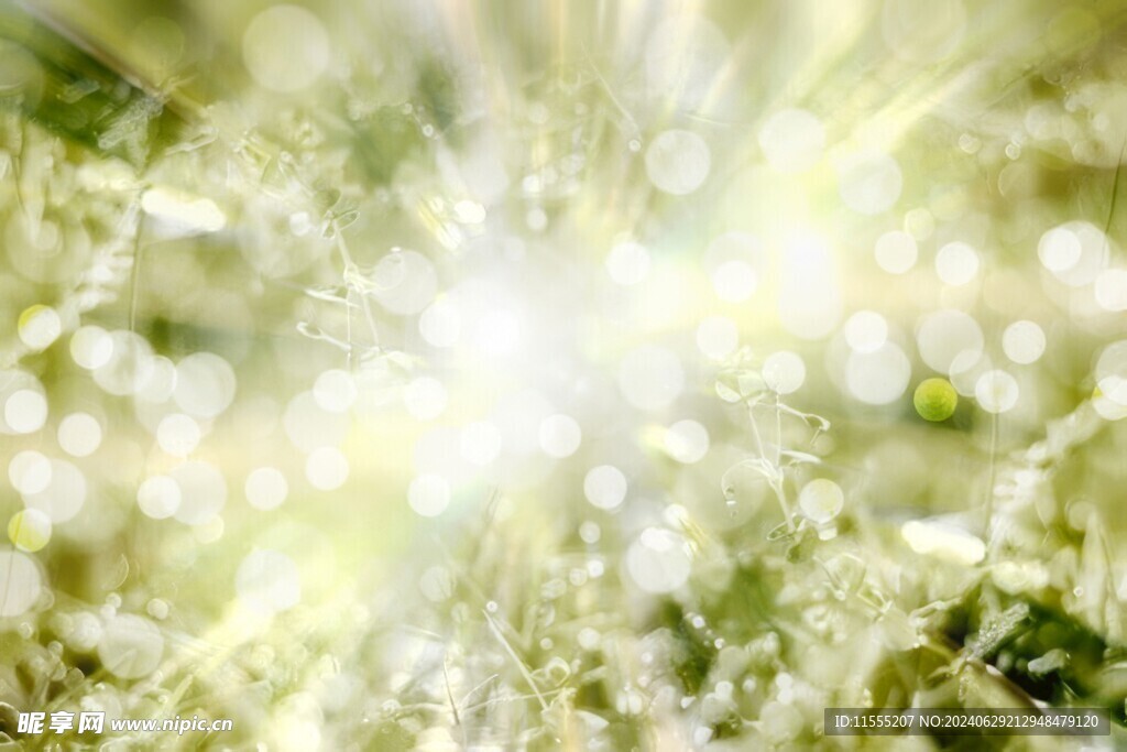 多彩光韵光斑夜空背景