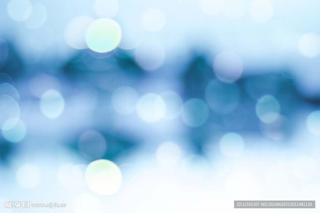 多彩光韵光斑夜空背景