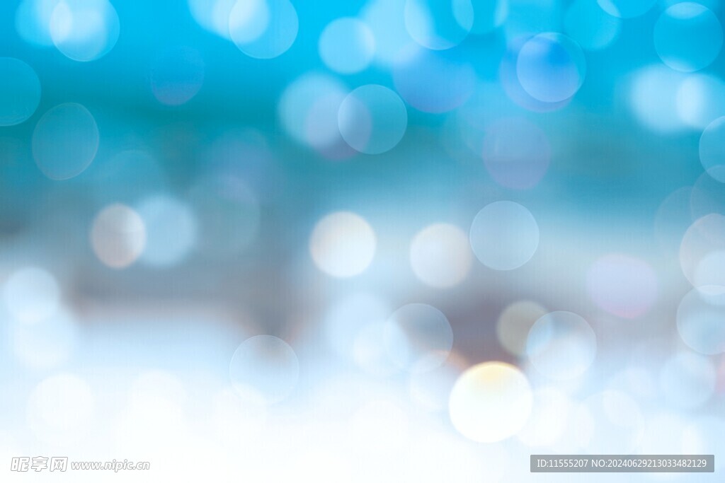 多彩光韵光斑夜空背景