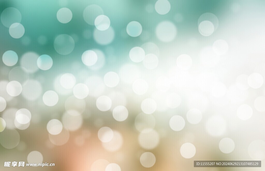 多彩光韵光斑夜空背景