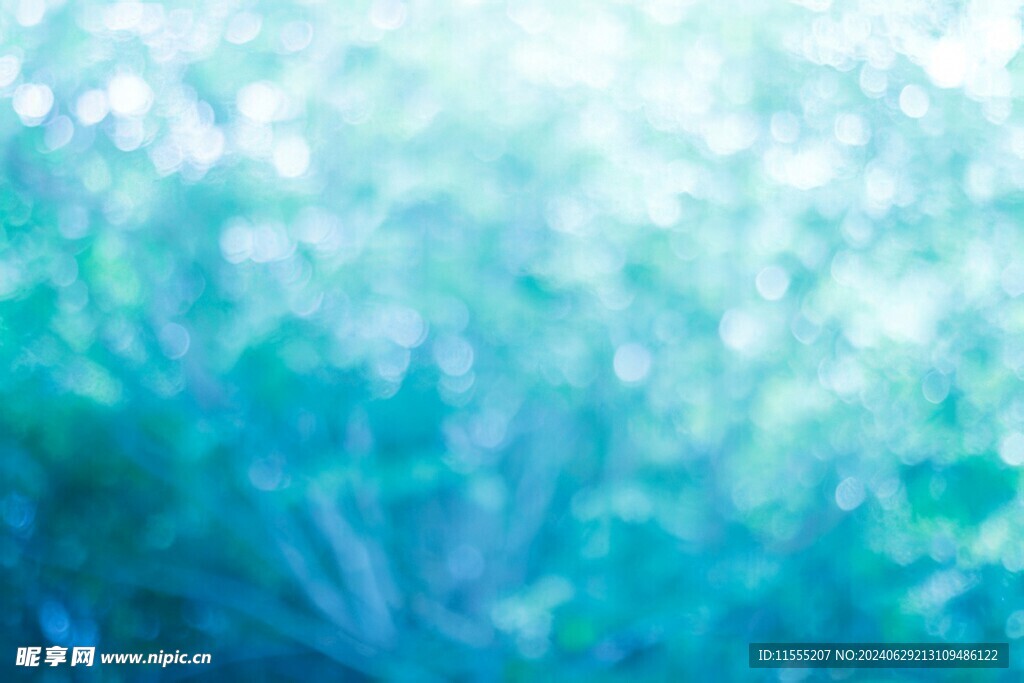 多彩光韵光斑夜空背景