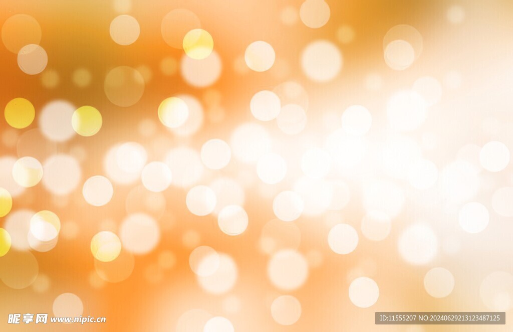 多彩光韵光斑夜空背景