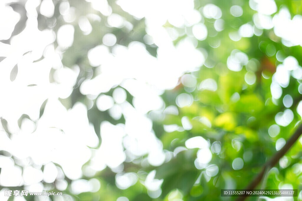 多彩光韵光斑夜空背景