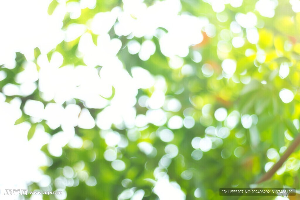多彩光韵光斑夜空背景