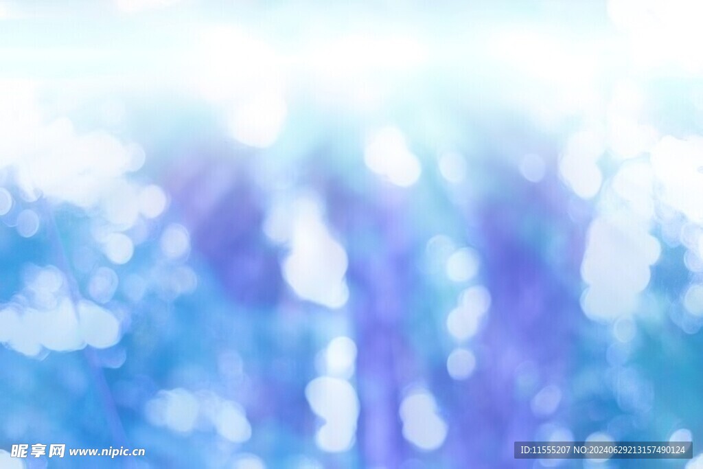 多彩光韵光斑夜空背景