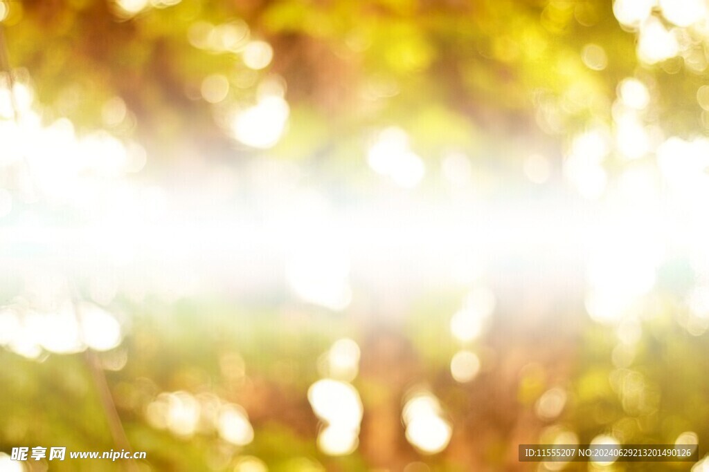 多彩光韵光斑夜空背景