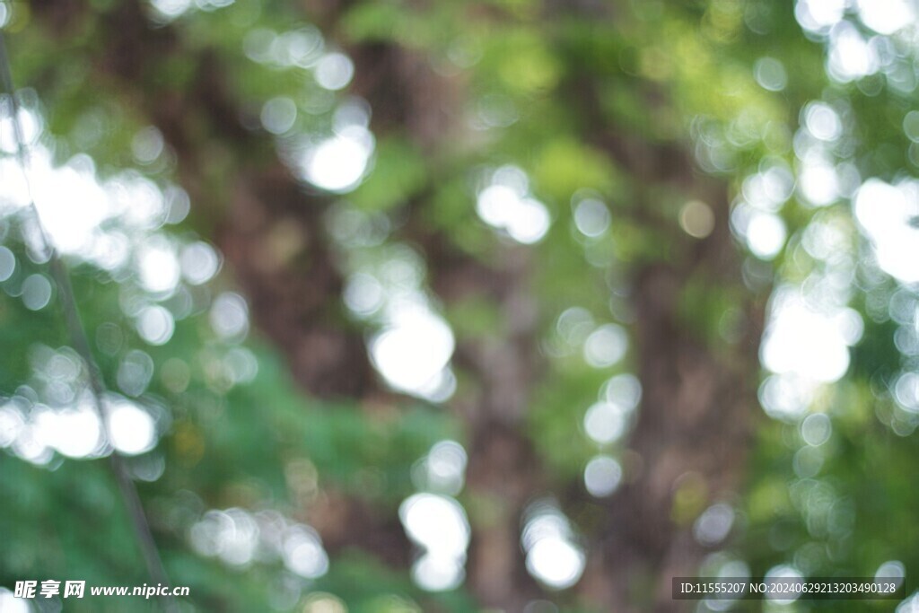 多彩光韵光斑夜空背景