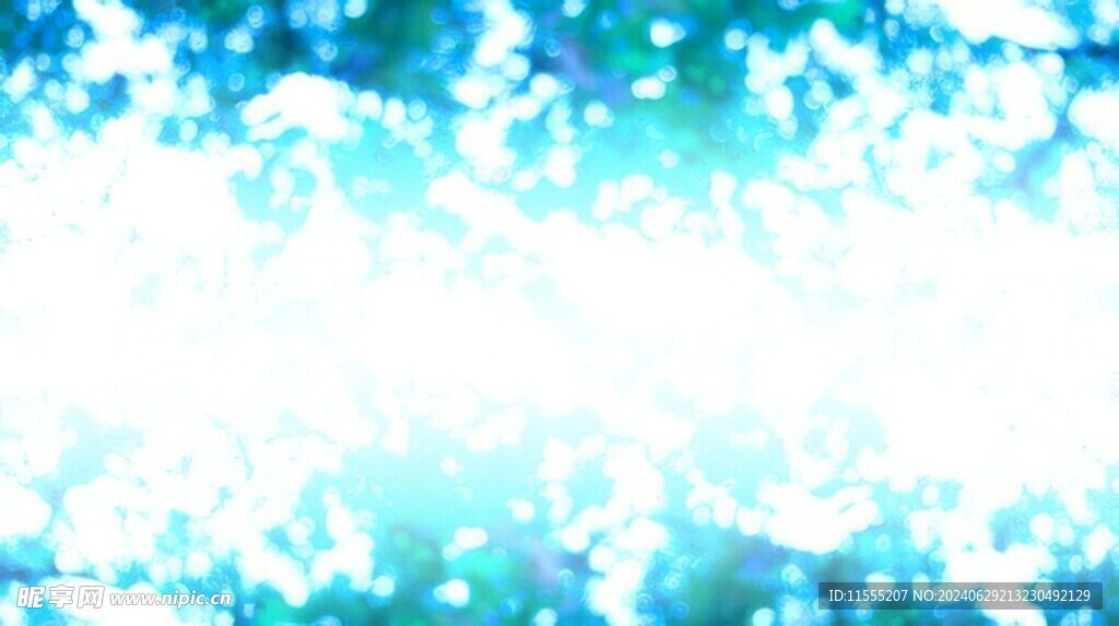 多彩光韵光斑夜空背景