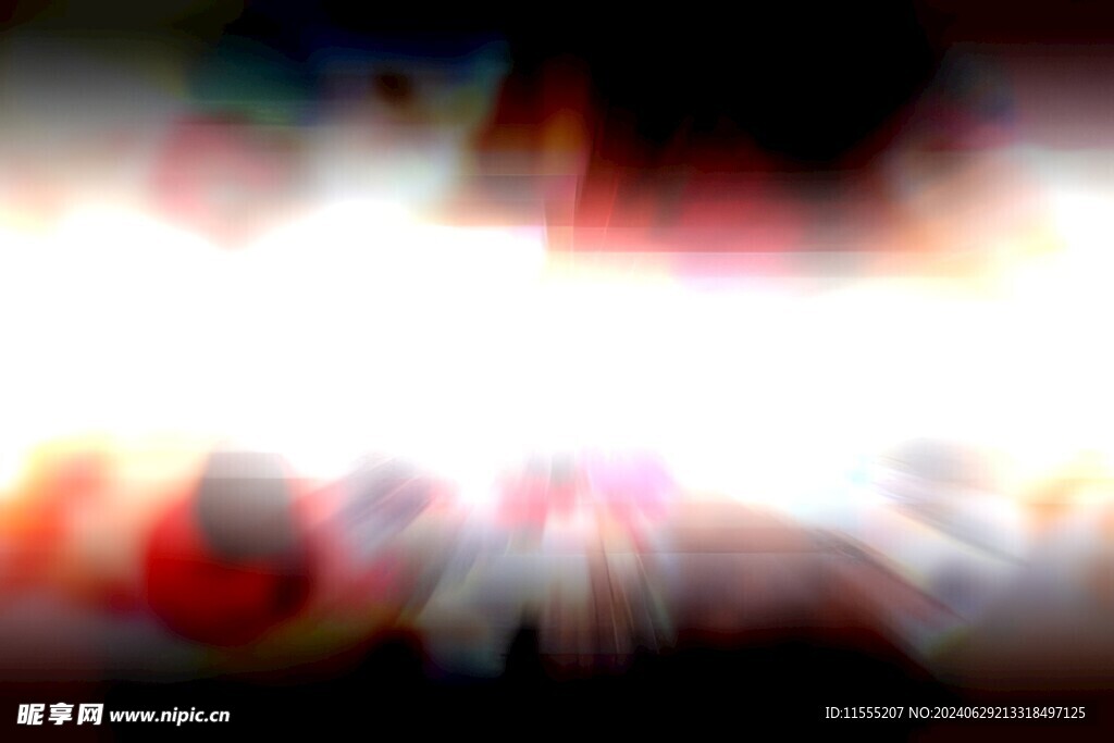 多彩光韵光斑夜空背景