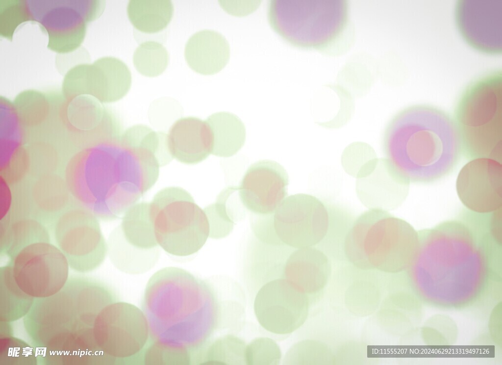 多彩光韵光斑夜空背景