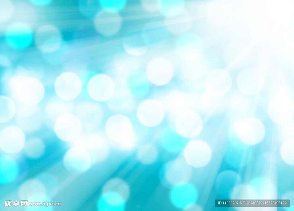 多彩光韵光斑夜空背景