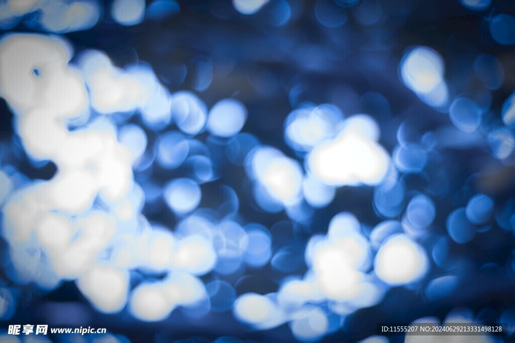 多彩光韵光斑夜空背景