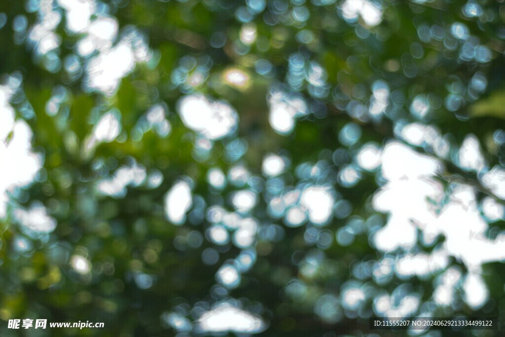 多彩光韵光斑夜空背景